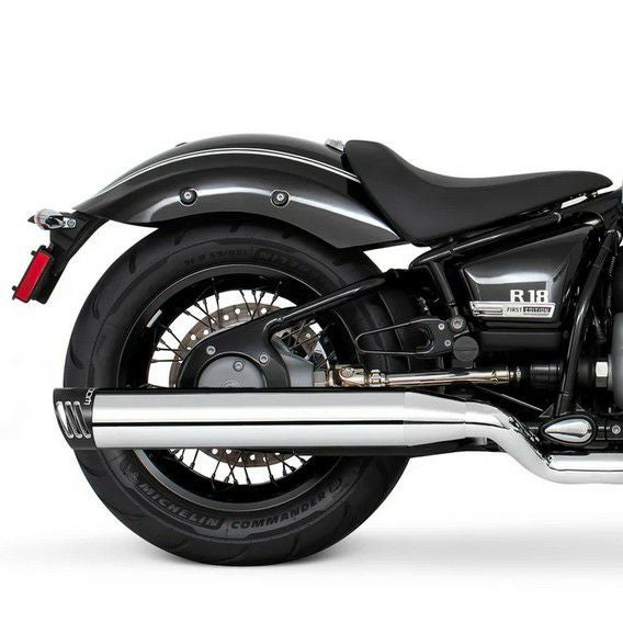  R18 20〜 フリーダムパフォーマンススリップオンマフラー BMW R18 20- スリップオンマフラー 4インチ径 クローム レーシング