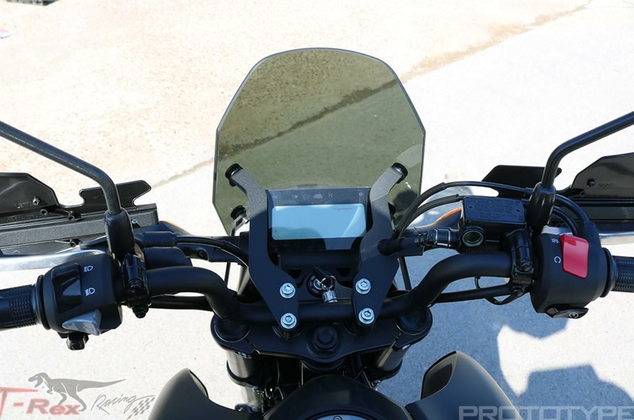 グロム GROM ウインドシールド スモーク T-REX レーシング | バイク