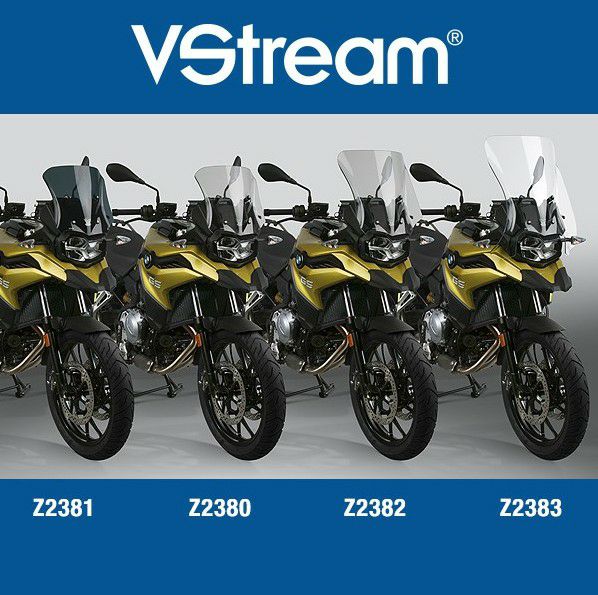 BMW F750GS スクリーン Vストリーム スポーツ ライトスモーク ZTechnik