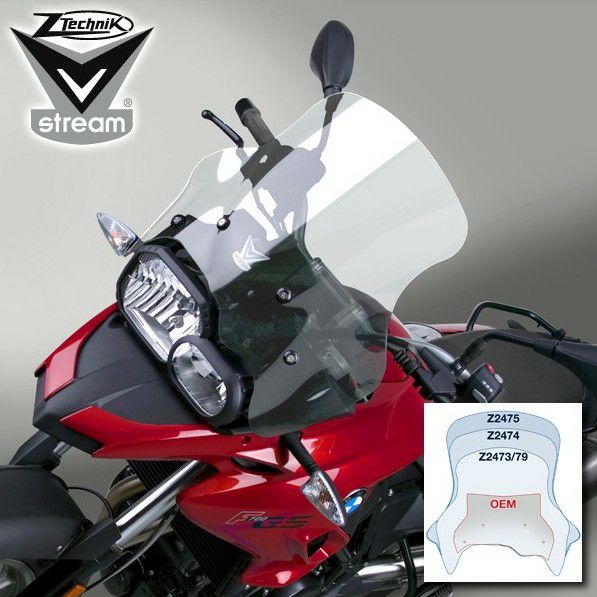 BMW F700GS スクリーン Vストリーム スポーツ クリア ZTechnik