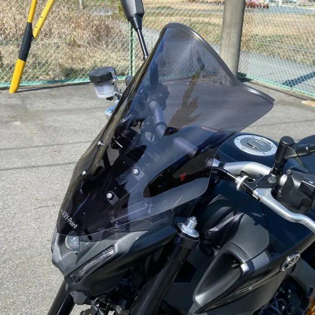 [値下げ]MT-09 Puig プーチ　スクリーン　スモーク　シールド MT-09 2021- スクリーン ウインドシールド ツーリング ブラック プーチ