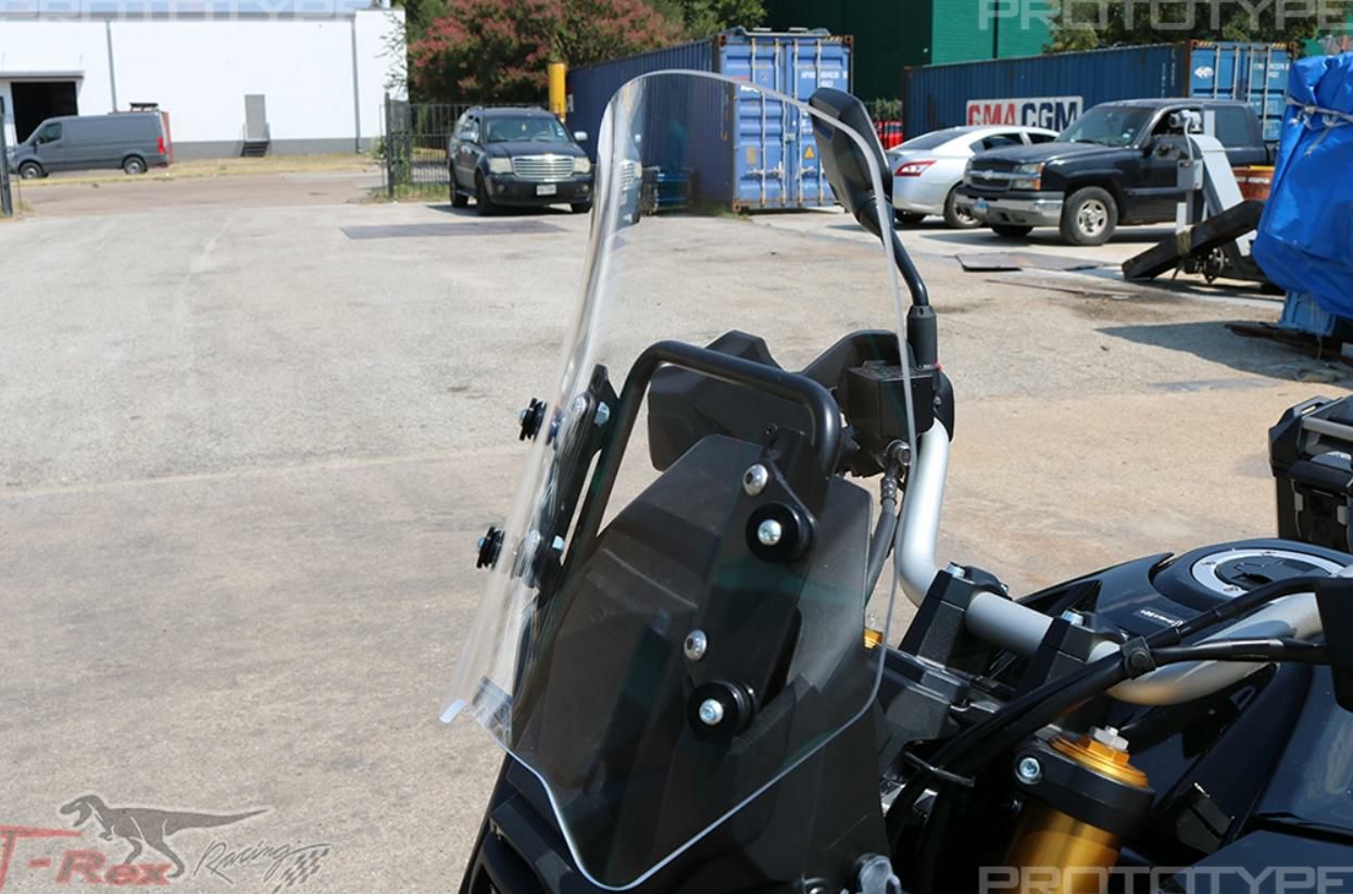 Vストローム 800 DE ウインドシールド スクリーン T-REX レーシング