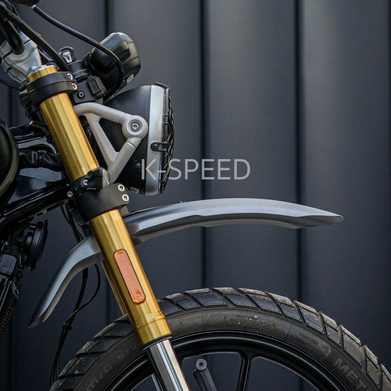 トライアンフ スクランブラー400X ハイフェンダー グレー K-SPEED