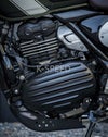 トライアンフ スクランブラー400X/スピード400 ブラックエンジンカバー K-SPEED_3