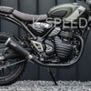 トライアンフ スクランブラー400X/スピード400 フルエキゾーストマフラー ブラック/ブラック K-SPEED_1