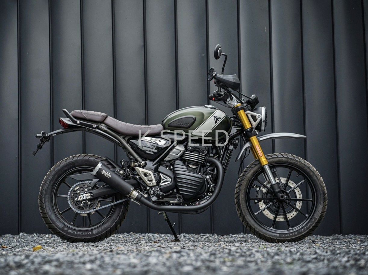 トライアンフ スクランブラー400X/スピード400 フルエキゾースト