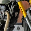 トライアンフ スピード400/スクランブラー400X ラジエーターガード TYPE2 ブラック Omega Racer_1