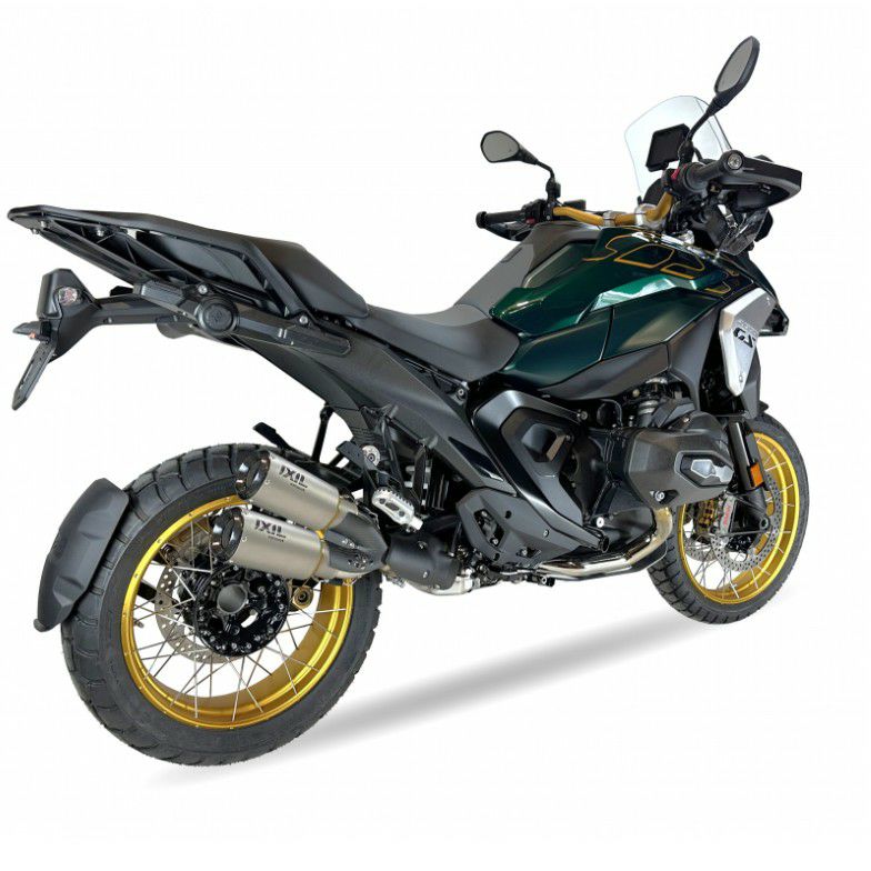 VTR1000F IXIL XTREM マフラー BMW R1300GS スリップオン マフラー RACE XTREM シルバー IXIL