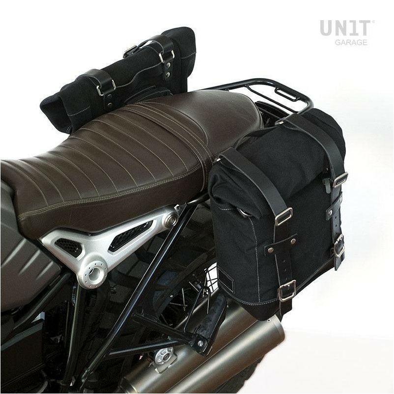 BMW RnineT シリーズ サイドバッグ キャンバス製 22L-30L +