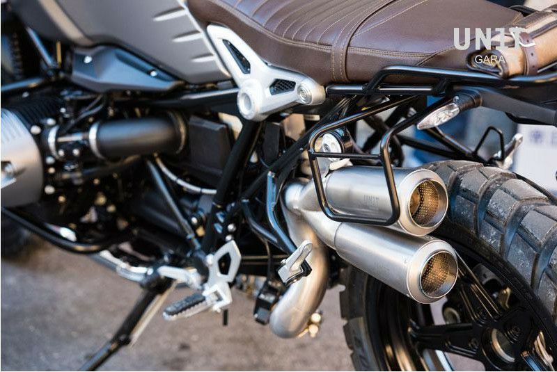 BMW RnineT シリーズ サイドバッグ キャンバス製 22L-30L + ダブルサブ