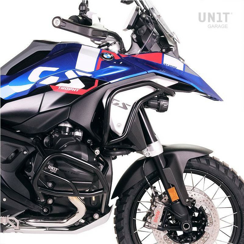 BMW R1300GS/ADV エンジンガード ブラック UNIT GARAGE | バイク