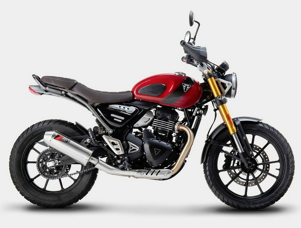 トライアンフ スクランブラー400X/スピード400 スリップオンマフラー