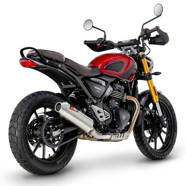 セール】トライアンフ スクランブラー400X/スピード400 スリップオン