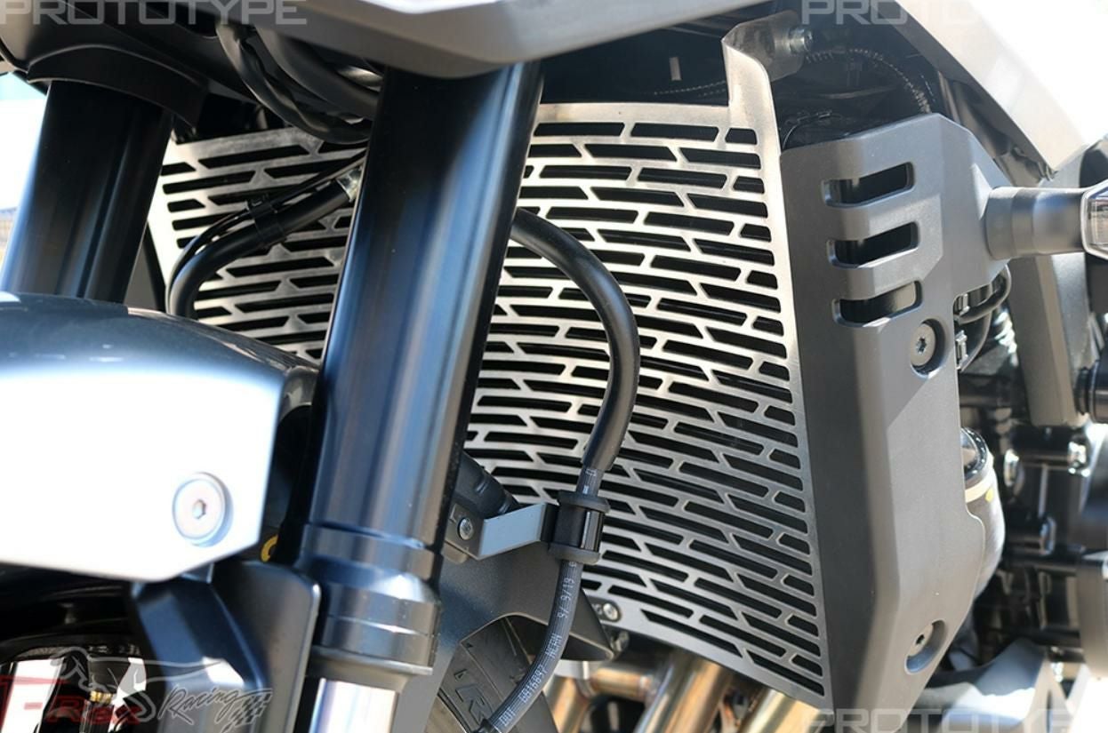 モトコルサ　チタンラジエーターガード　KATANA GSX-S1000 軽量 GSX-S1000/F/GT/カタナ ラジエーターガード T-REX レーシング | バイク