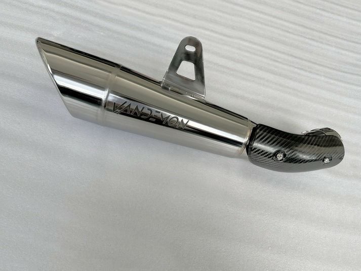 m出品 Z H2 20- チタンスリップオン ポリッシュH2Rマフラー Vandemon