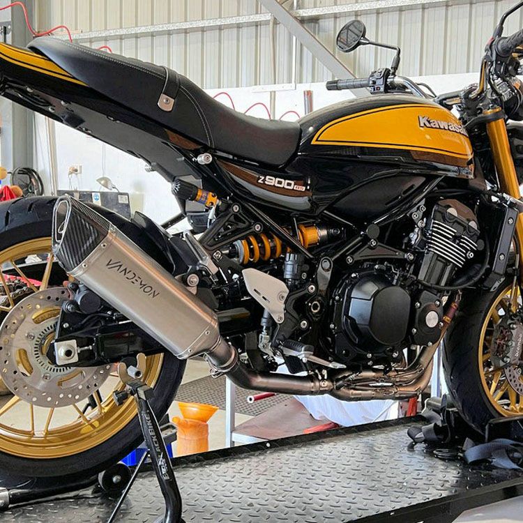 Z900RS 18- チタン フルエキゾーストマフラー 4-2-1 集合管 カーボン