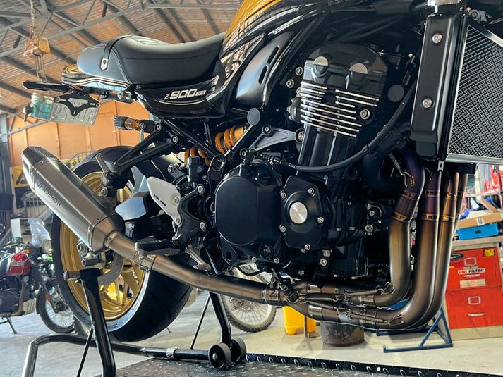 Z900RS 18- チタン フルエキゾーストマフラー 4-2-1 集合管 カーボン