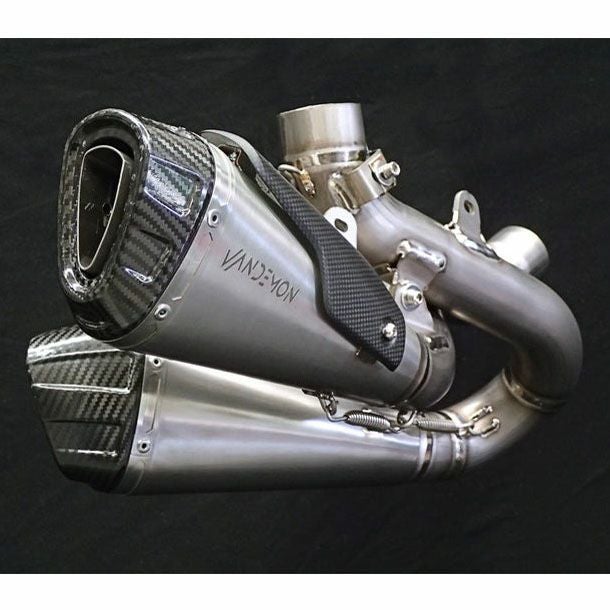 パニガーレV4/S/SP2/R 18- チタン スリップオンマフラー カーボン パニガーレV4/S/SP2/R 18- チタン スリップオンマフラー カーボン