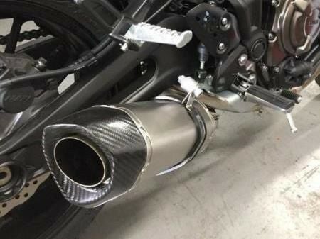 MT-07/XSR700 (14-24) ステンレス フルエキゾーストマフラー Vandemon