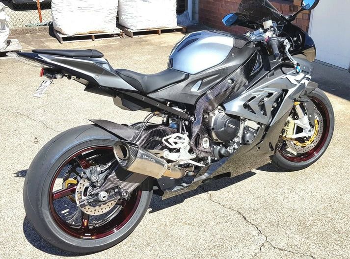 BMW S1000RR/S1000R 10-18 チタン フルエキゾーストマフラー Vandemon
