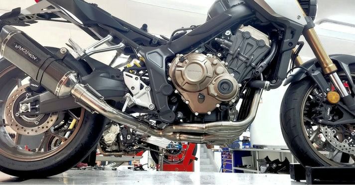 CB650F,650R/CBR650F,650R 14- チタン フルエキゾースト マフラー
