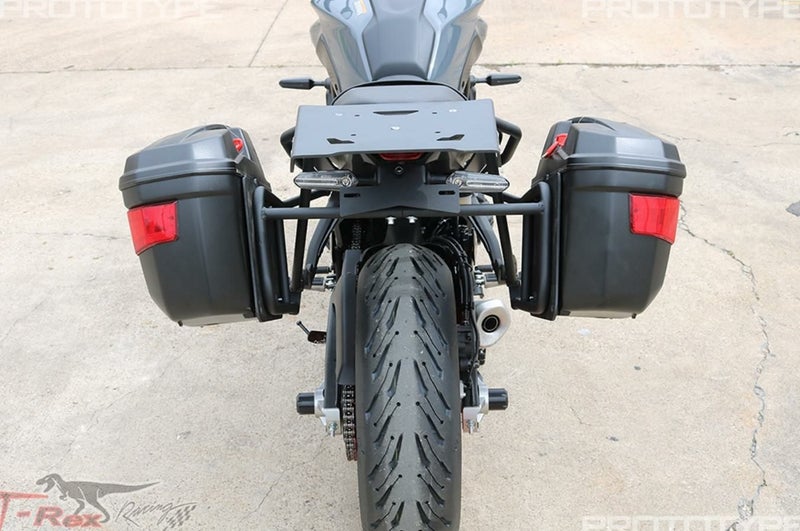 MT-07/XSR700 15～ サイドケースラック 22LT GIVI モノキーサイドケース付 T-REX レーシング_4