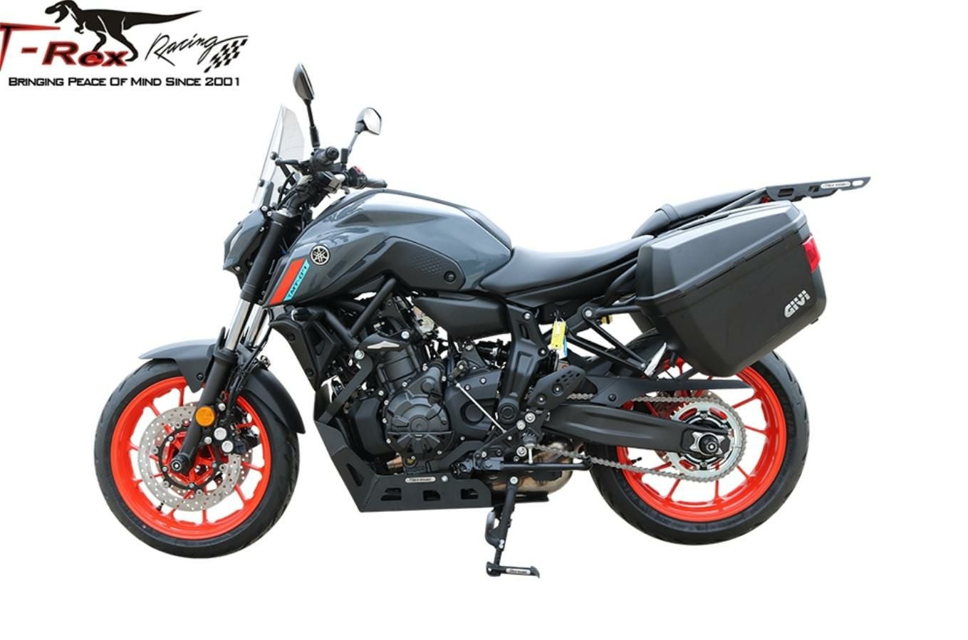 MT-07/XSR700 15～ サイドケースラック 22LT GIVI モノキーサイド