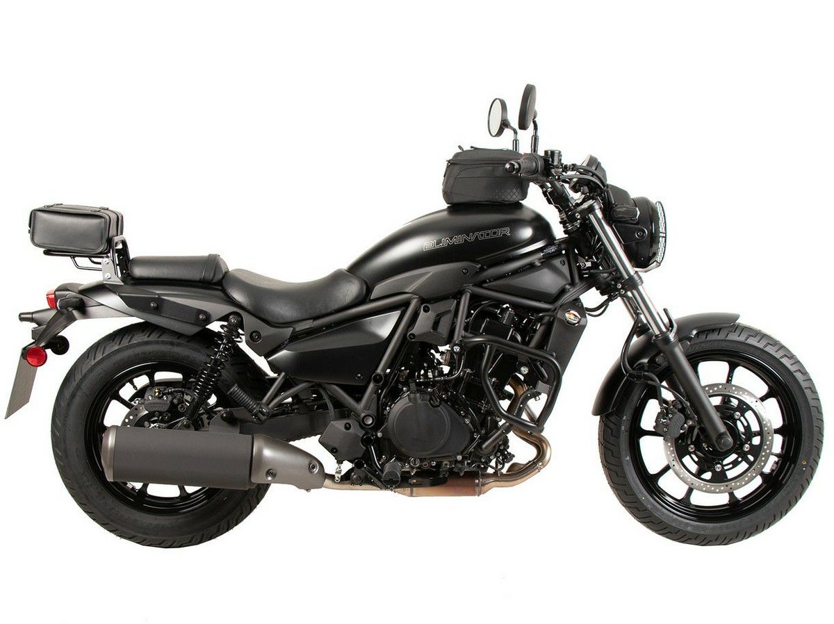 カワサキ エリミネーター 24- リアキャリア チューブタイプ ブラック ヘプコ＆ベッカー_4