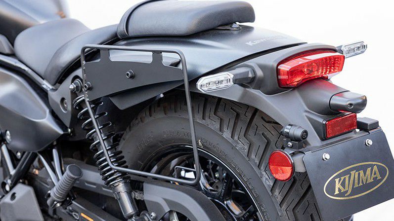 カワサキ エリミネーター 24- バッグサポート 左右兼用 マットブラック キジマ_5