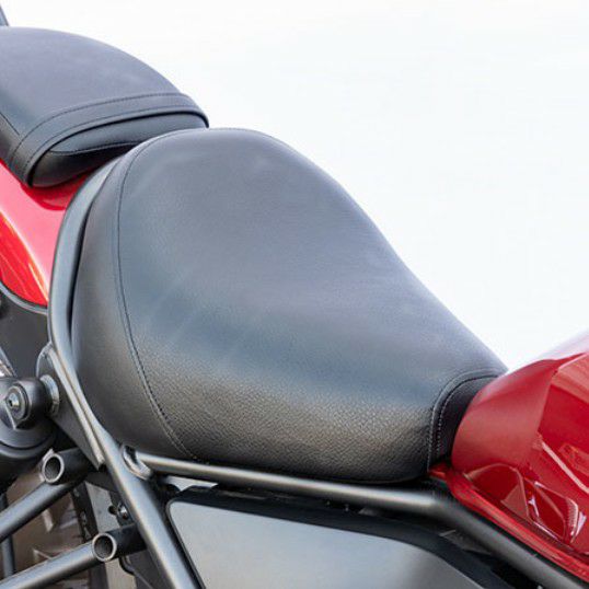 ホンダ レブル250/S/500 17- リーチタイプシート プレーン ブラック