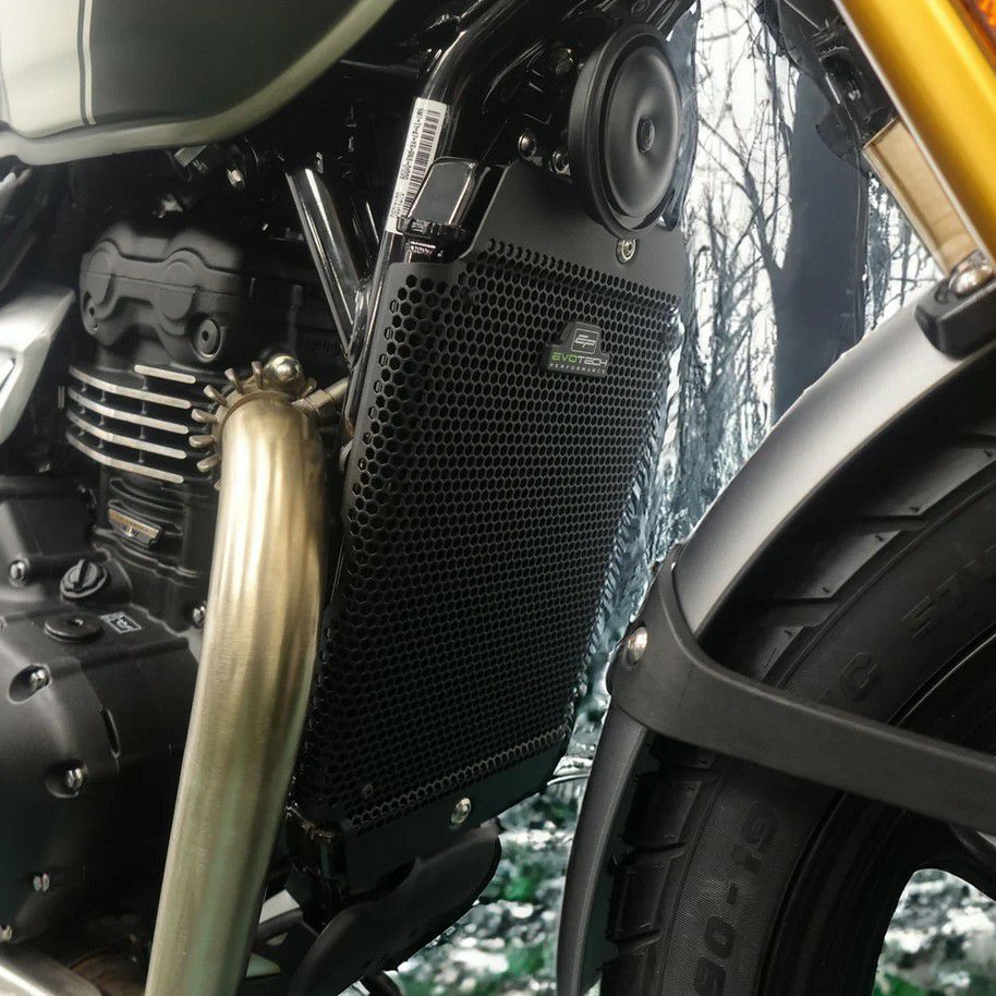 トライアンフ スピード400/スクランブラー400X ラジエーターガード