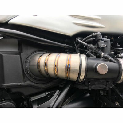 BMW RnineT チタン インテークダクトカバー マルチウェルド MASS 