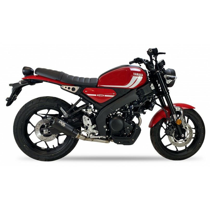 ヤマハ XSR125/155 フルエキゾーストマフラー ブラック IXIL | バイク