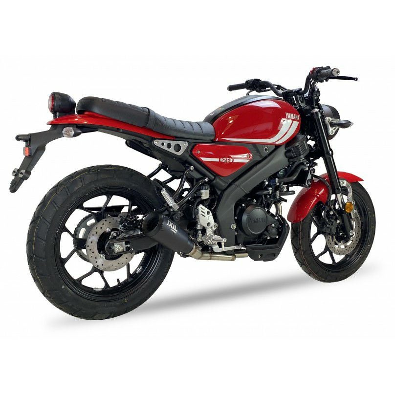 ヤマハ XSR125/155 フルエキゾーストマフラー ブラック IXIL | バイク