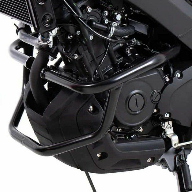 ヤマハ XSR125/155 エンジンガード ブラック ヘプコ＆ベッカー