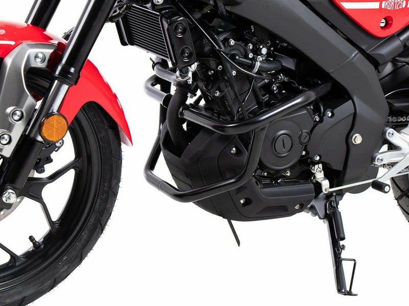 ヤマハ XSR125/155 エンジンガード ブラック ヘプコ＆ベッカー 