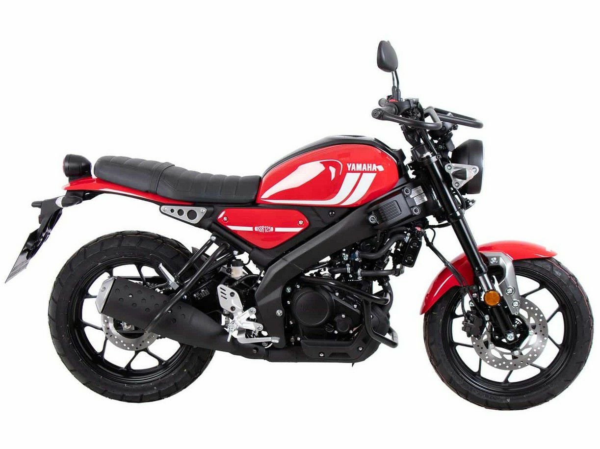 ヤマハ XSR125/155 エンジンガード ブラック ヘプコ＆ベッカー