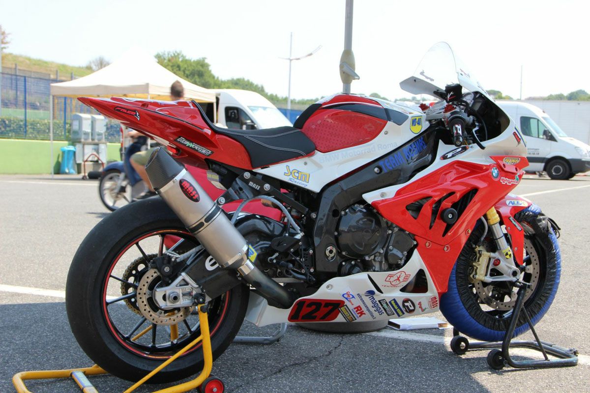 BMW S1000RR オーバルチタン フルエキゾーストマフラー(ステンエキパイ
