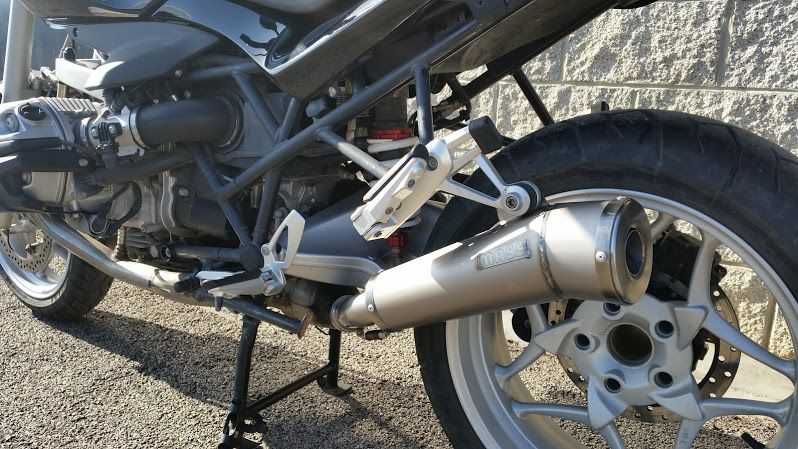 BMW R1200R Tromb カーブスペシャル チタン スリップオンマフラー MASS