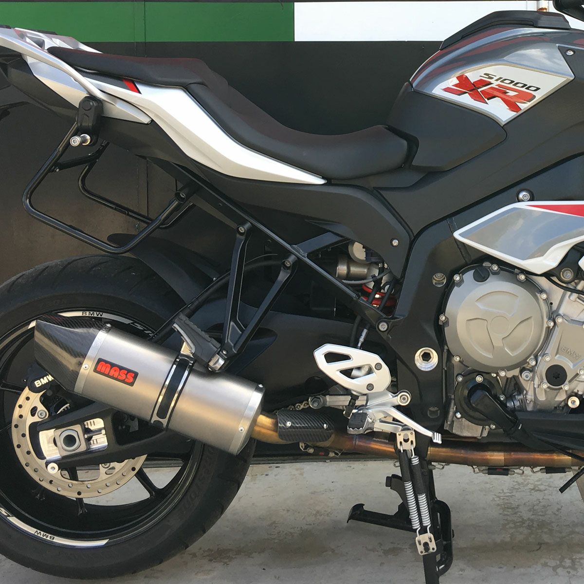 BMW S1000XR オーバルチタン 4in1 フルエキゾーストマフラー カーボン