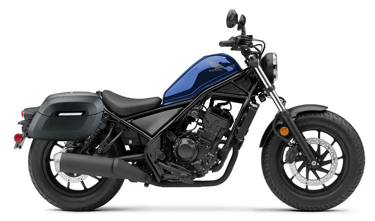 レブル250 ABS車 ハード サドルバッグ マットブラック ラメラ レイブン