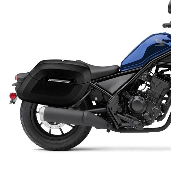 レブル250 ABS車 ハード サドルバッグ グロスブラック ラメラ レイブン