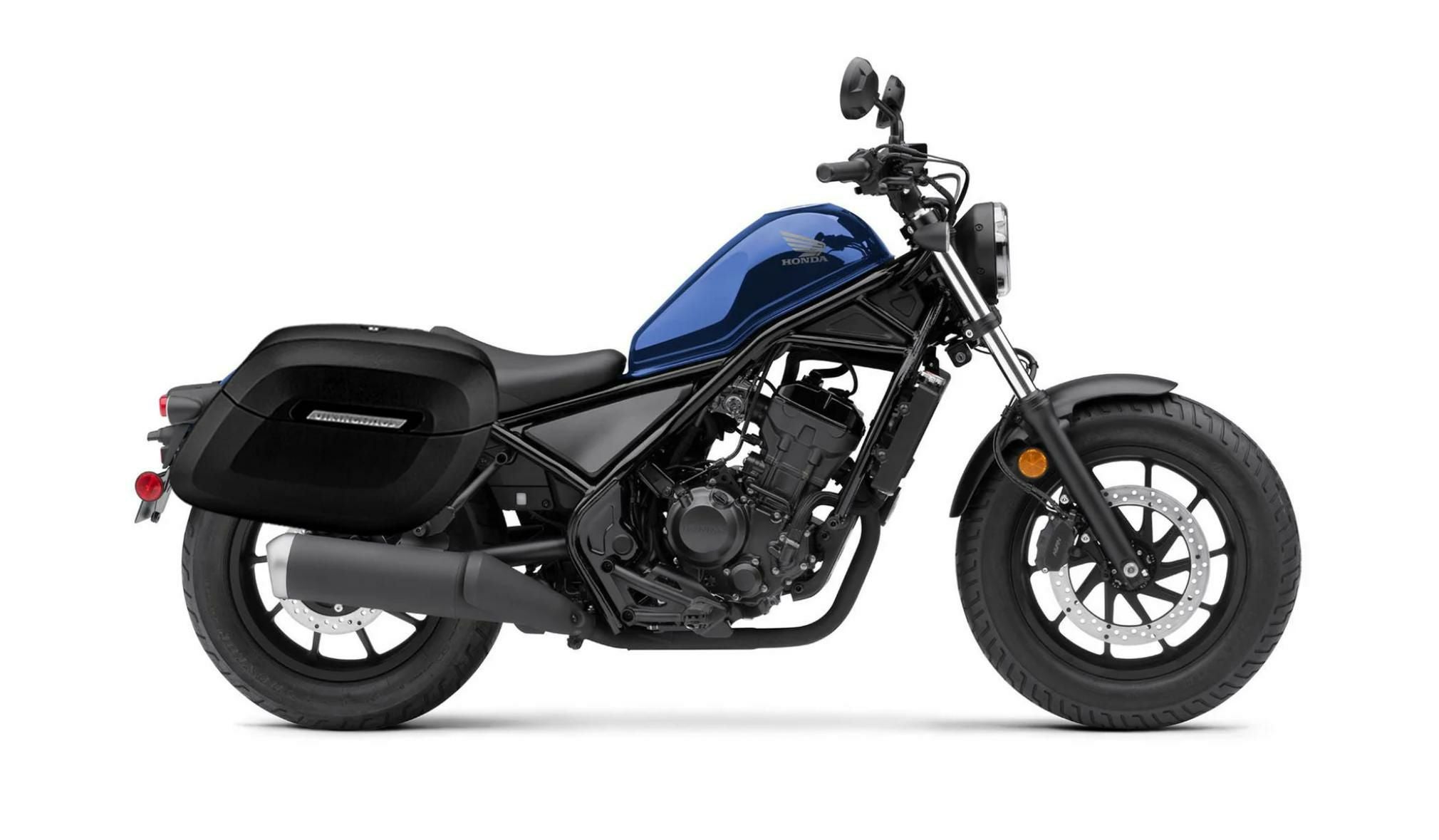 レブル250 ABS車 ハード サドルバッグ グロスブラック ラメラ レイブン