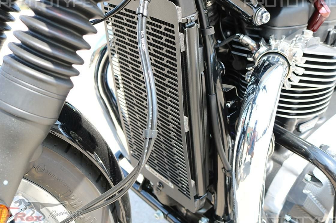 ボンネビルT100/T120/ストリートツイン ラジエーターガード T-REX