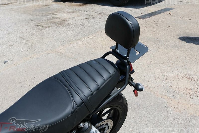 ボンネビルT100/T120/ストリートツイン パッセンジャーバックレスト 