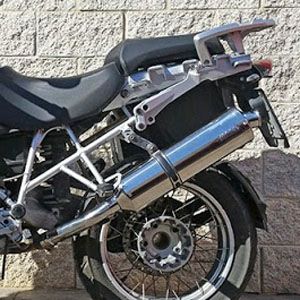  R1200GSマフラー BMW R1200GS オーバルステンレス スリップオンマフラー MASS Exhaust