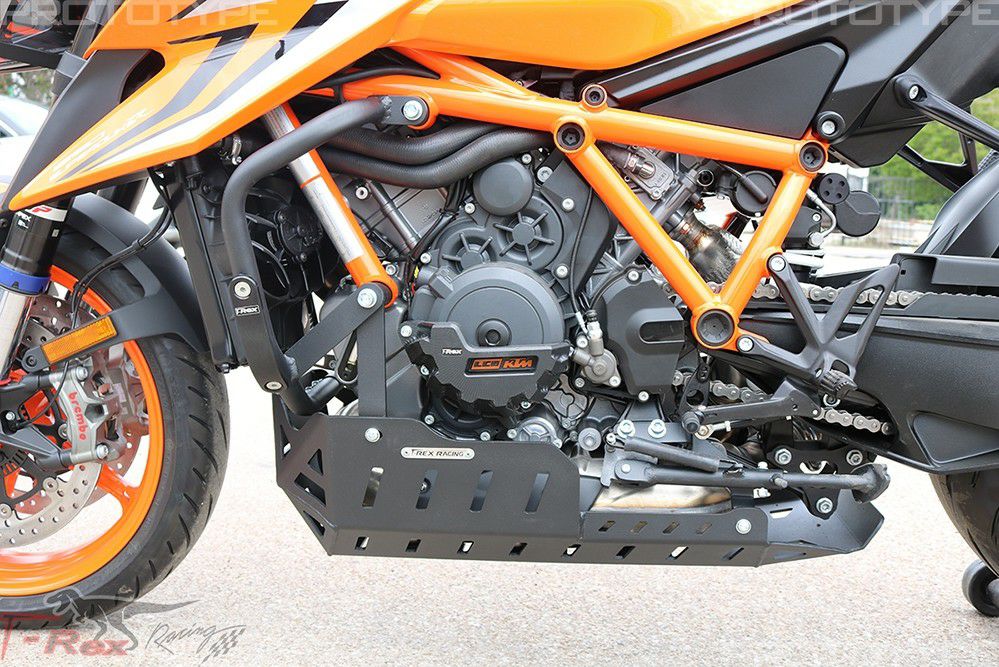 KTM 1290 Superduke R/GT/KTM RC8 エンジンケースカバー ブラック T