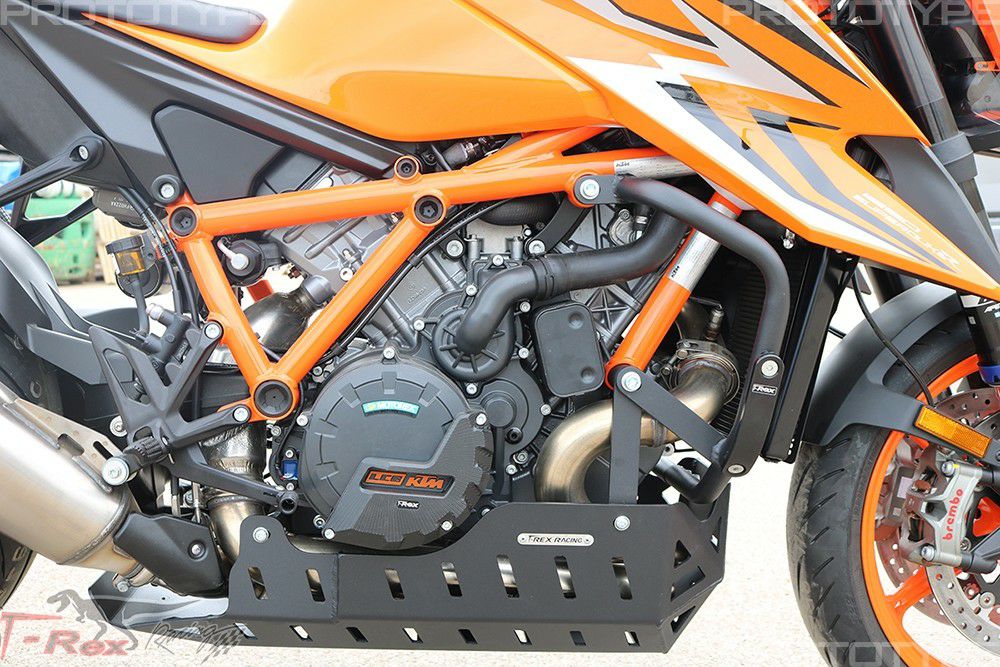 KTM 1290 Superduke R/GT/KTM RC8 エンジンケースカバー ブラック T