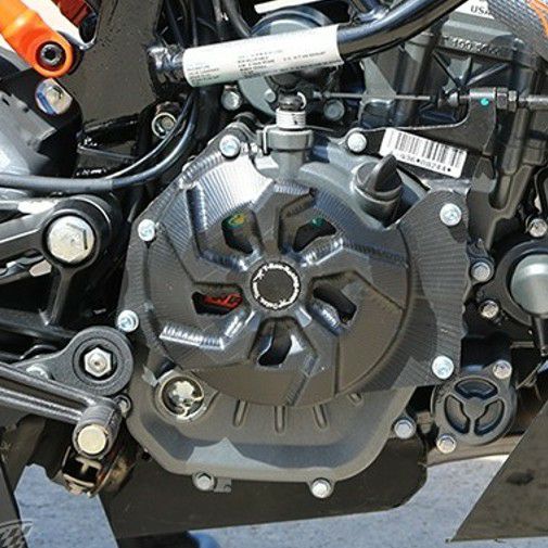 KTM 200 Duke 15-23 エンジンケースカバー ブラック T-REX Racing