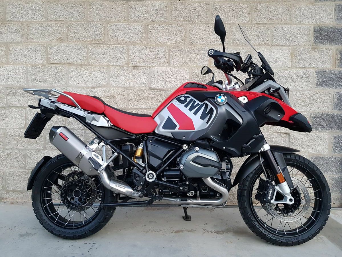 BMW R1200GS Prisma チタン+ステンレス 2in1 フルエキゾーストマフラー